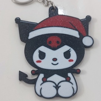 3D Kuromi Anahtarlık 