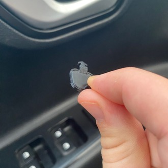 3D KIA Rio 2017 Kapı Kolu Parça 
