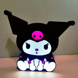 3D Kuromi Masa Aksesuar 24*22*3 3d Baskı