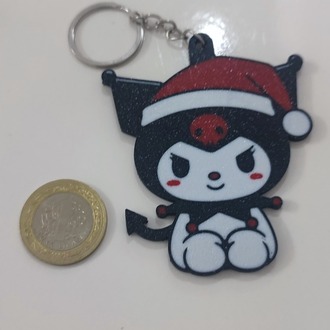 3D Kuromi Anahtarlık 