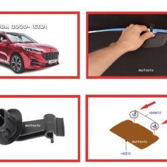 Ford Kuga pandizot klipsi 2 adet