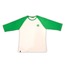 Ala Skateboards - Anti Fashion Raglan (Green/White)