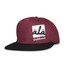 Ala Skateboards - Logo Snapback Hat Maroon 