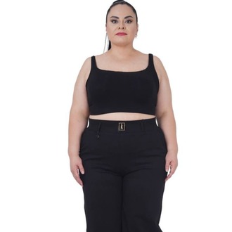 Büyük Beden Mom Fit Paça Taş Detaylı Kadın Pantolon