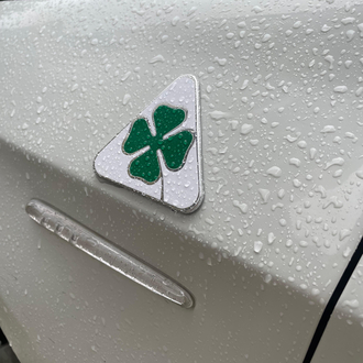 Alfa Romeo Beyaz Çamurluk Yoncası Seti
