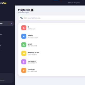 RandevuApp  - Randevu, Müşteri ve Kasa Yönetim Yazılımı (Aylık Ücret Yok!)