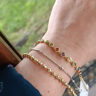 XUPİNG RENKLİ BİLEKLİK (GOLD) 14 K