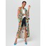 Alleggria Olivia Renkli Çiçek Desenli Kimono E64816
