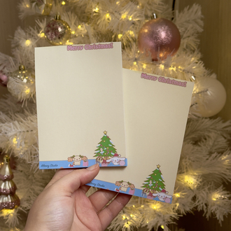 Cinnamoroll Christmas a6 Notepad