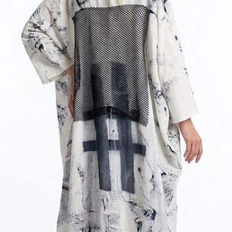 Oversize kimono kap