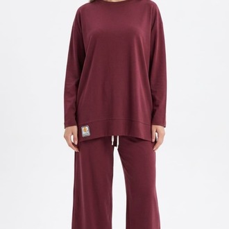 Oversize rahat kalıp ikili takım