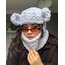 Buz Mavi Peluş Yogi Balaclava