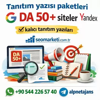 Tanıtım Yazısı Paketi Satın Al
