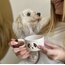 el yapımı seramik köpek bardak