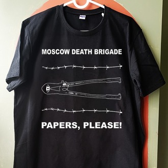 Moscow Death Brigade - Papers, Please! - Tshirt (Hip-hop Metal, Hardcore)