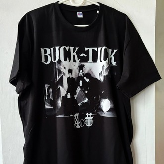 Buck Tick - Tişört (Japon Gothic rock) (Arka baskı opsiyonel)