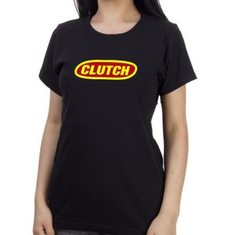 Clutch - Logo - Kadın Kesim Tişört (Hardrock, Stoner, Blues)
