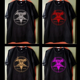 Venom - Welcome to Hell - Black Tshirt 4 colors Options  #Venom #blackmetal