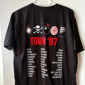 KMFDM - Tour 97 - Tshirt (Endustriel Rock, Metal) (Arka baskı opsiyonel)