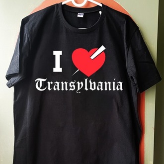 I Love Transilvania - Siyah - Tişört