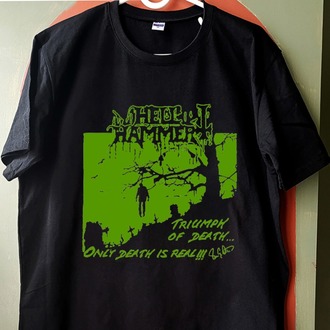 Hellhammer - Triumph of Death - Black Tshirt 4 colors Options #Hellhammer #blackmetal