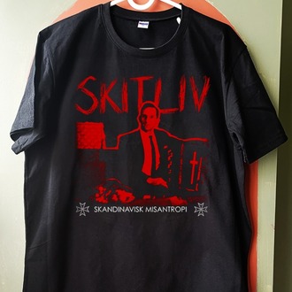 Skitliv - Skandinavisk Misantropi - Tshirt (Black, Doom Metal)