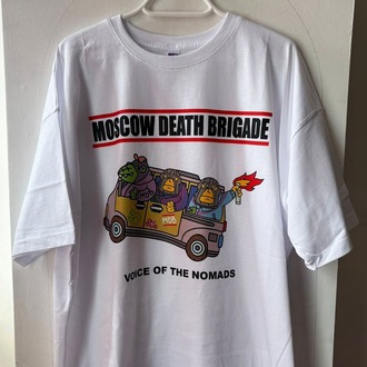 Moscow Death Brigade - Voice of the Nomads - Beyaz Tshirt (Hip-hop Metal, Hardcore)