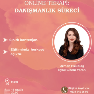 Online Terapi: Danışmanlık Süreci