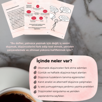 Olumsuz Düşüncelerle Başa Çıkma Defterim (Dijital)