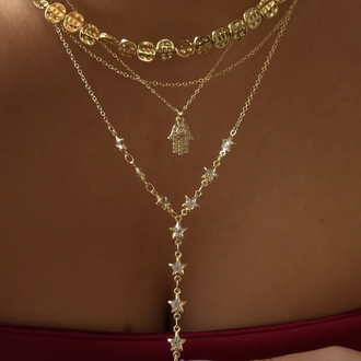 VİP mini hamsa kolye