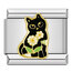 Papatya detay kedi italyan charm