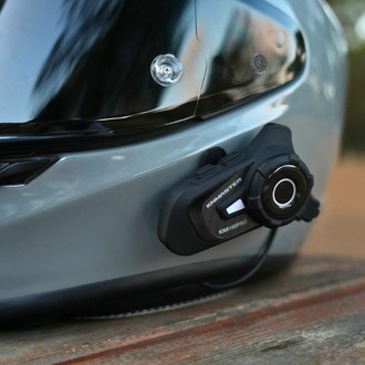 Knmaster KN6100 PRO Motosiklet Kask İnterkom Bluetooth Intercom Kulaklık Seti
