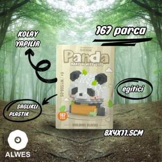 Kütüklü Panda Lego Seti