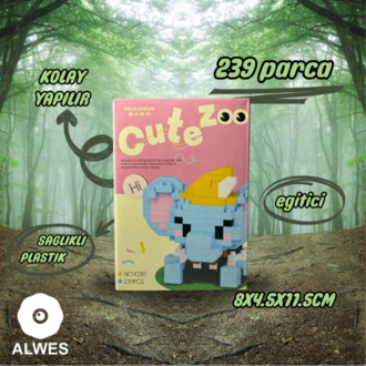 Fil Cute Zoo Lego Seti