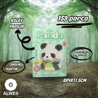 Doğum Günü Panda Lego Seti