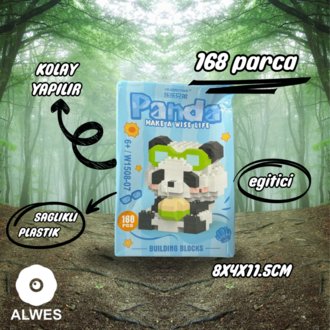 Güneşlenen Panda Lego Seti