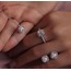 Swarovski Zirconia Damla set 