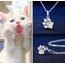 White Cat Kolye Modeli 
