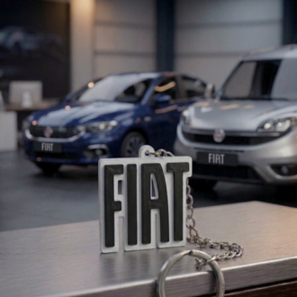 Fiat Logo Anahtarlık