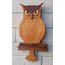 Wood Intarsia Pattern: Owl
