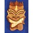 Wood Intarsia Pattern: Tiki mask