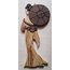 Wood Intarsia Pattern: Geisha