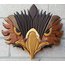 Wood Intarsia Pattern: Eagle