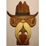 Wood Intarsia Pattern: Old Man