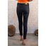 Yüksek Bel  Slim Fit Jean-Siyah