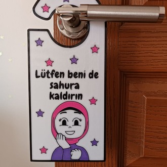 Ramazan Kapı Askısı