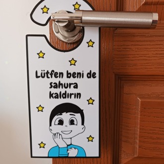 Ramazan Kapı Askısı