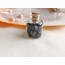 Karlı Obsidyen Taşlı Dekoratif Mini Şişe
