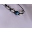 Kristal Kuvars ve Lapis Lazuli Doğal Taş Makrome Bileklik