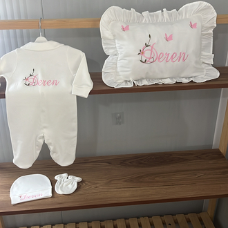 4lü set Tulum bere eldiven yastık